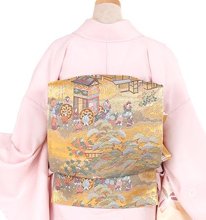 往復送料無料 全部揃って安心 大学 高校 小学生  3泊4日 卒業式 入学式 訪問着 レンタル  A 訪問着 No.011-0748-S