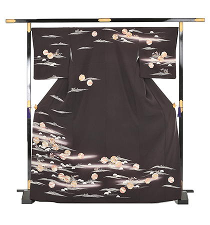 往復送料無料 全部揃って安心 大学 高校 小学生  3泊4日 卒業式 入学式 訪問着 レンタル  C 訪問着 No.011-0263-M