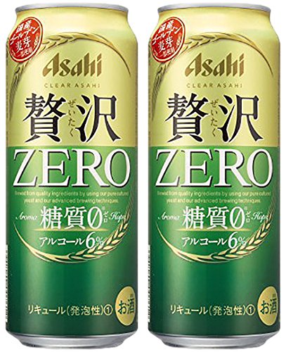 2ケース単位  一部地域送料無料      ヤマト指定 アサヒクリアアサヒ 贅沢ゼロ500ml缶の通販は 7,964円