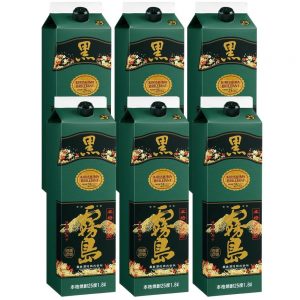 一部地域送料無料 ケース単位 ヤマト運輸 25度黒霧島 1.8Lパック 6本入 1ケース