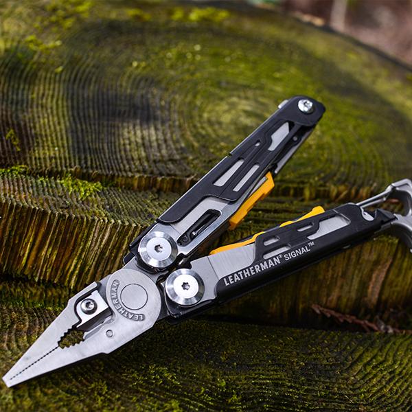 アウトドア ナイフ 折りたたみ サバイバル Leatherman レザーマンジャパン マルチツール Signal シグナル 十徳ナイフ 国内25年保証の通販はau Pay マーケット 男のこだわりshop
