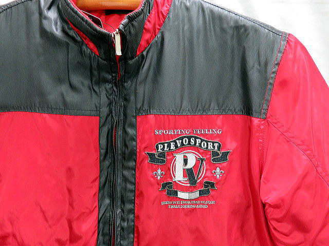 PLEVO　綿入り　ナイロン　ブルゾン