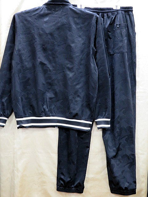 PAGELO フード付き迷彩ジャガード ジャージ上下セットアップ パジェロ