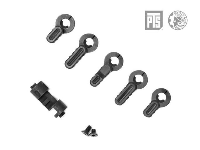 PTS BattleArms BAD-ASSアンビセフティセレクター GBB (KWA/LM4/KSC) BKの通販は 6,536円