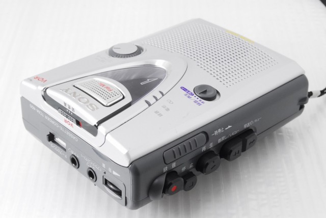 テープレコーダー 小型 カセットレコーダー 小型 SONY TCM-400
