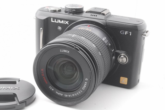 中古】Panasonic ミラーレス 一眼カメラ GF1 レンズキット(14-45mm/F3.5-5.6標準ズームレンズ付属) - ミラーレス一眼