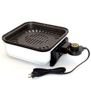 コンパクトグリル ちょこちょこ焼き KS-2847 グリル鍋 卓上 グリル プレート ホットプレート マーブルコート 新生活 一人暮らし 1人暮らし ひとり暮らし 一人用 少人数用 学生 単身向け 単身赴任 単身者用 誕生日 バースデー プレゼント ギフト 贈り物 お祝い おすすめ 人気