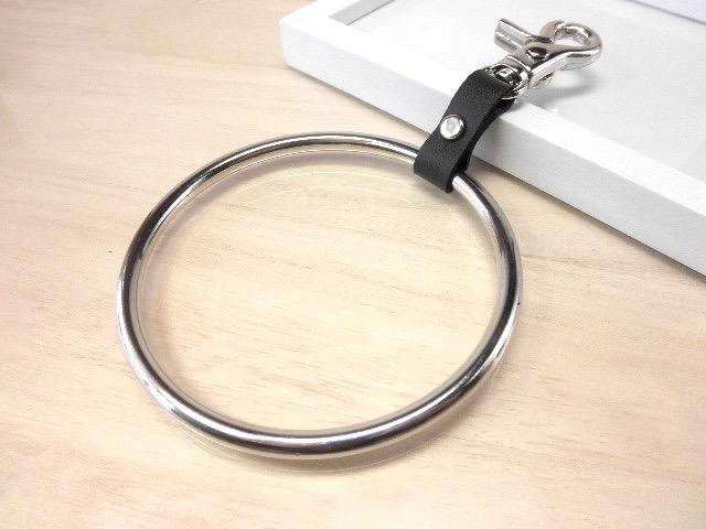 キーホルダー リング 大きめ 輪っか 送料無料 本革 レザー シルバー 黒 茶 キーチェーン バイカー アメカジ 69祭 K 1943 2の通販はau Pay マーケット Eight Channel