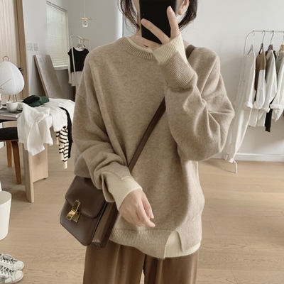 トップス ニット 送料無料 個性的 ドロップショルダー ハイネック タートル プルオーバー 長袖 かわいい 大人可愛い きれいめ シンプル カジュアル おしゃれ ガーリー 上品 主役級 存在感 秋 冬 ゆる レディース OL 学生 通勤 お出かけ
