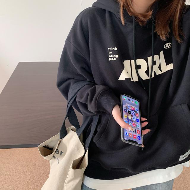 トップス パーカー 送料無料 個性 フーディー 長袖 オーバーサイズ