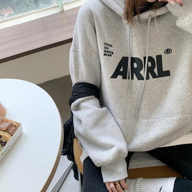 トップス パーカー 送料無料 個性 フーディー 長袖 オーバーサイズ