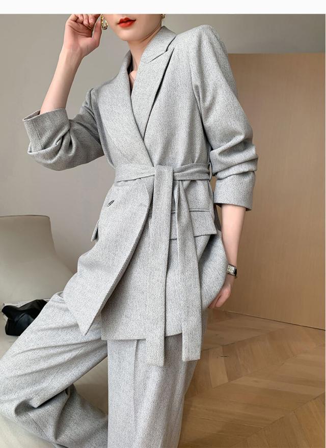 スーツ レギュラー丈 長袖 レギュラー袖 襟付き スーツカラー