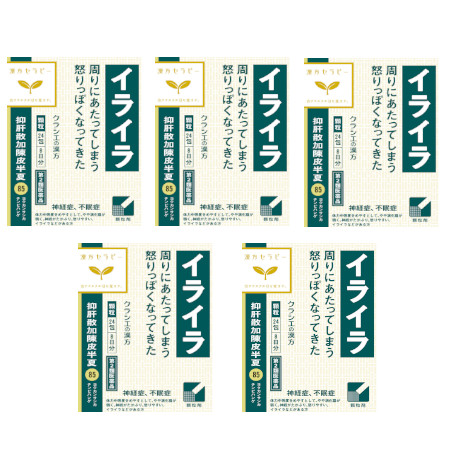【第2類医薬品】抑肝散加陳皮半夏エキス顆粒クラシエ 24包【5個セット】(4987045049934-5)の通販は 6,334円