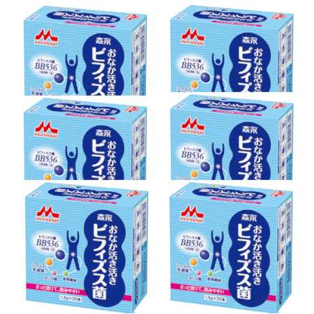 【6個セット】おなか活き活きビフィズス菌 1.5g×30本【お取り寄せ】(4902720119351-6)の通販は
