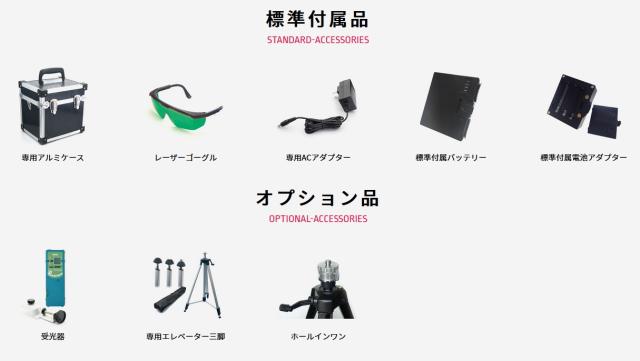 山真製鋸(YAMASHIN）縦・横照射 グリーンレーザー GDZ-03 DOT 本体のみ_2
