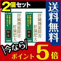 □送料無料・ポイント5倍□ 肝生(かんせい 60包入り×2個セット 【第2類