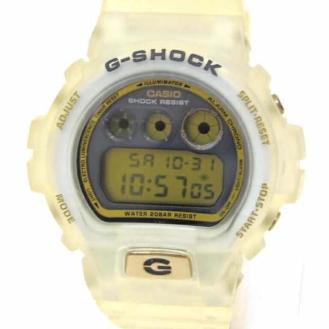 ｶｼｵ 腕時計 G-SHOCK ｸﾘｱﾍﾞﾙﾄ DW-6925E-7JF ｸﾞﾚｰ文字盤 【中古】(53941