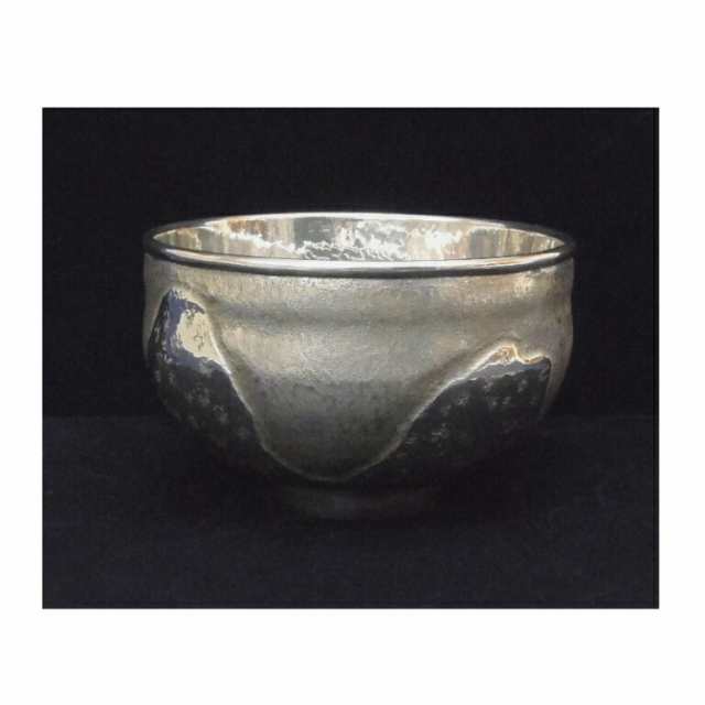 純銀 茶碗 茶器 茶道具 孝三作 (57709) - 茶道具