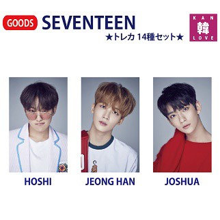 SEVENTEEN☆トレカ 14種セット☆セブンティーン韓流グッズセブチ 