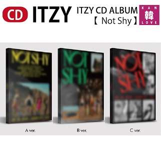ITZY CD ALBUM【 Not Shy 】イッジ イッチ CD アルバム JYP
