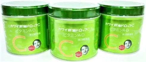 送料無料 【第(2)類医薬品】［まとめ販売］カワイ肝油ドロップC 150粒 ...