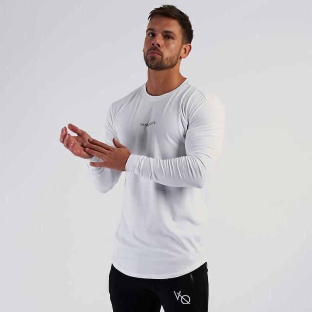 VANQUISH FITNESS ヴァンキッシュ フィットネス CORE MEN'S LONG SLEEVED T SHIRT 長袖 Tシャツ ロングスリーブ  ロンT メンズ 筋トレ ジの通販はau PAY マーケット - s.s shop