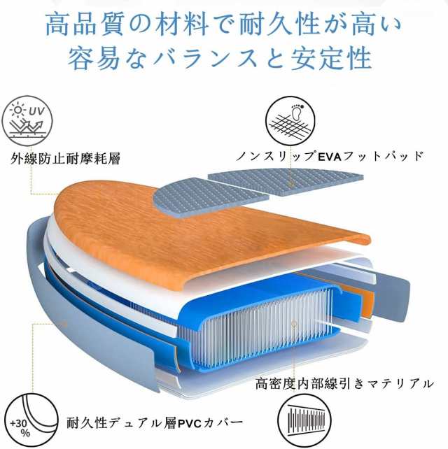 SUPボード サップボード サイドウイング インフレータブル スタンドアップパドルボード カヤックシート付け 滑り止め 安定性 超軽量 長32