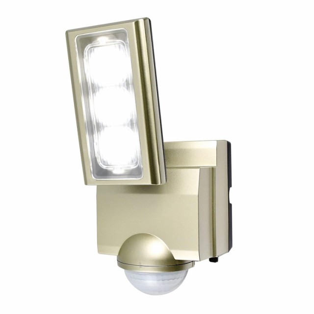 エルパ (ELPA) 乾電池式 センサーライト 1灯 (白色LED/防水仕様) 屋外 センサーライト 足元 (ESL-311DC)[1灯/コンセント式]
