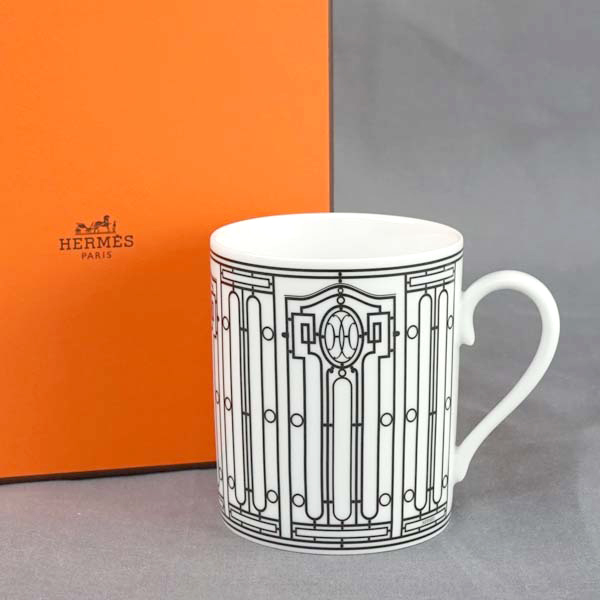 エルメス HERMES マグカップ 37031P H Deco アッシュ・デコ マグ