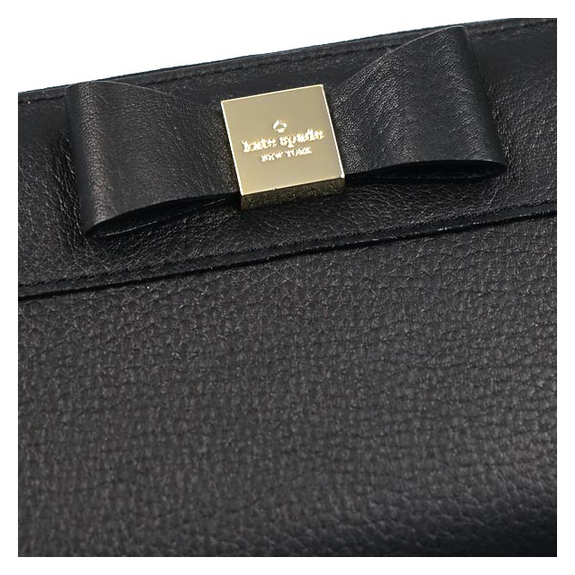 ケイトスペード NISHA ラウンドファスナー式長財布 ブラック