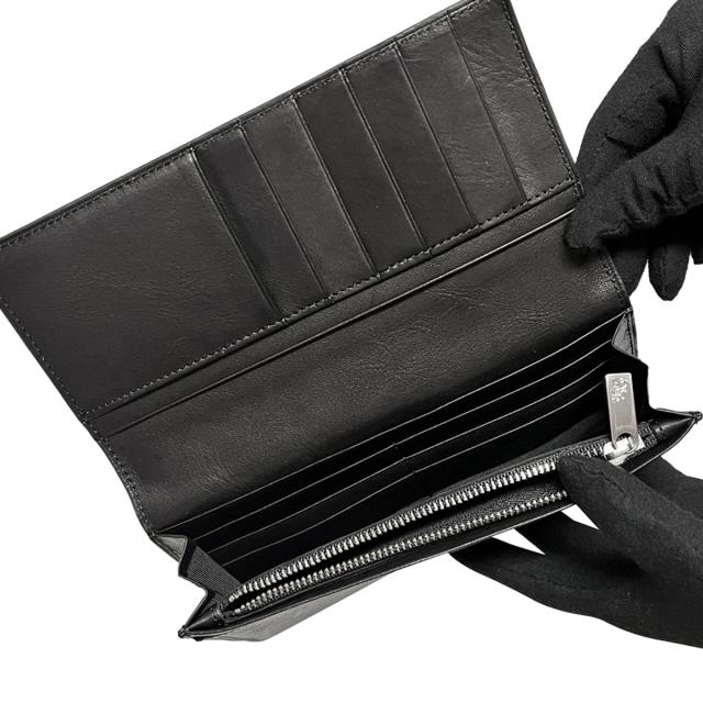 アニエスベー agnes b. アニエスベーオム agnes b. HOMME 財布 長財布 フラップ式財布 かぶせ WH06 NMR-12 BK ブラック 長財布 ブランド の通販は