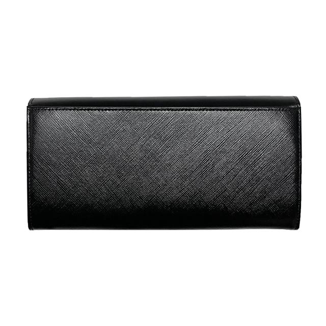 アニエスベー agnes b. アニエスベーボヤージュ agnes b. VOYAGE 長財布 フラップ式財布 かぶせ YW11 UIZ-12 BK ブラック+グレージュ系_1