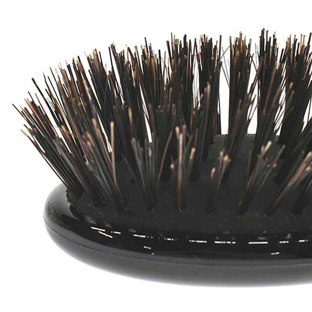 アレクサンドル ドゥ パリ ヘアアクセサリー LA RAVISSANTE HANDBAG BRUSH 14CM ハンドバッグ ヘア ブラシ NBRS-50044 N NOIR ブラック 髪にやさしい ヘアブラシ 猪毛 天然 高級 ブランド フランス製 ヘアブラシ ブランド ブラシ 猪毛 天然 Xmas プレゼント_7