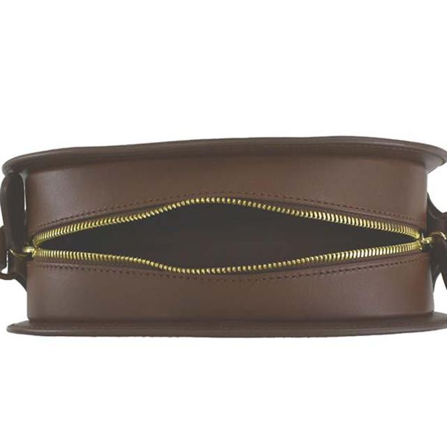アーペーセー A.P.C. バッグ ショルダーバッグ 斜めがけバッグ ポシェット F61048 PXAWV CAD 牛革 SAC DEMI-LUNE NOISETTE ブラウン APC apc 斜め掛け 本革 レザー ブランド 人気 可愛い シンプル 誕生日 クリスマス プレゼント 母の日 20代 30代 40代 50代 新品_3
