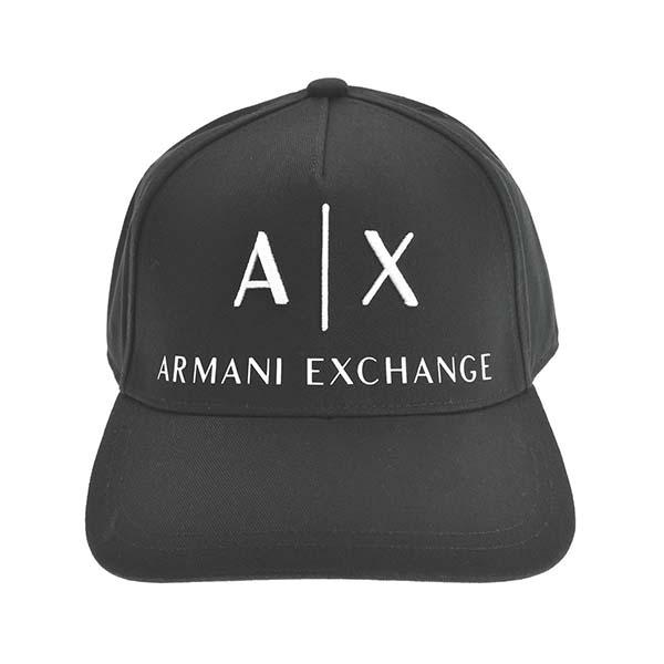 アルマーニエクスチェンジ A/X 帽子954039 CC513 00121 キャップ ベースボールキャップ ブラック キャップ 帽子 男女兼用 20代 30代 プレゼント キャップ ブランド メンズ キャップ プレゼント 男性_1