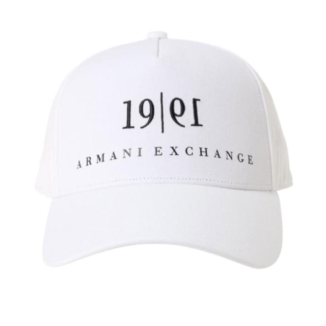 アルマーニエクスチェンジ ARMANI EXCHANGE キャップ 954202 1A104 00010 帽子 ベースボールキャップ ホワイトキャップ 帽子 男女兼用 20_1