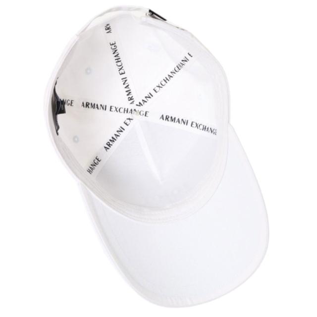 アルマーニエクスチェンジ ARMANI EXCHANGE キャップ 954202 1A104 00010 帽子 ベースボールキャップ ホワイトキャップ 帽子 男女兼用 20_4