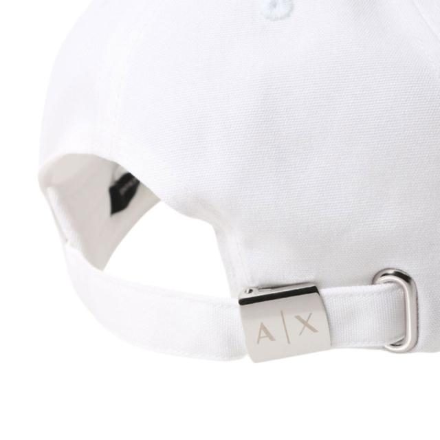 アルマーニエクスチェンジ ARMANI EXCHANGE キャップ 954202 1A104 00010 帽子 ベースボールキャップ ホワイトキャップ 帽子 男女兼用 20_5