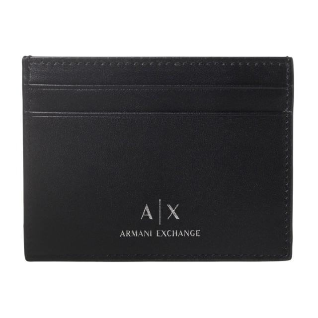 アルマーニエクスチェンジ ARMANI EXCHANGE カードケース 薄型 958053 CC845 00020 名刺入れ ブラックカードケース スリム メンズ ブラン