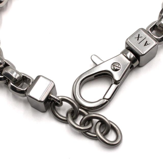アルマーニエクスチェンジ ARMANI EXCHANGE(A/X) メンズ ブレスレット アクセサリー チェーンブレスレット AXG0045040 シルバー AX A|X_3