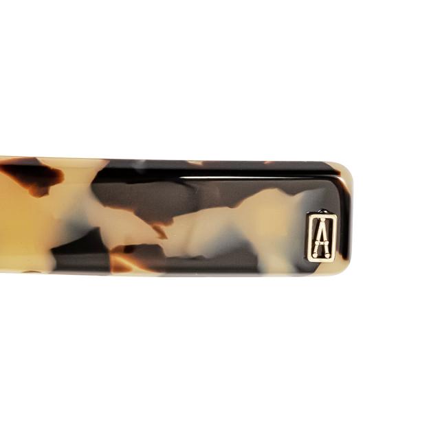 アレクサンドル ドゥ パリ バレッタ AA6-735 ALBIN BASIC CLASSIQUES ベーシック 6cm バータイプ 髪留め レディース ブラウン＋ベージュ_5