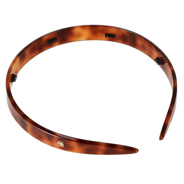 アレクサンドル ドゥ パリ ALEXANDRE DE PARIS カチューシャ AHB-1543 ECAE TIMELESS ヘアバンド レディース ブラウン系マーブル髪どめ