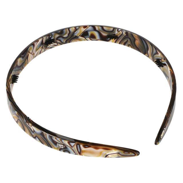 アレクサンドル ドゥ パリ ALEXANDRE DE PARIS カチューシャ AHB-1543 ONYX TIMELESS ヘアバンド レディース マルチカラー髪どめ 大人か