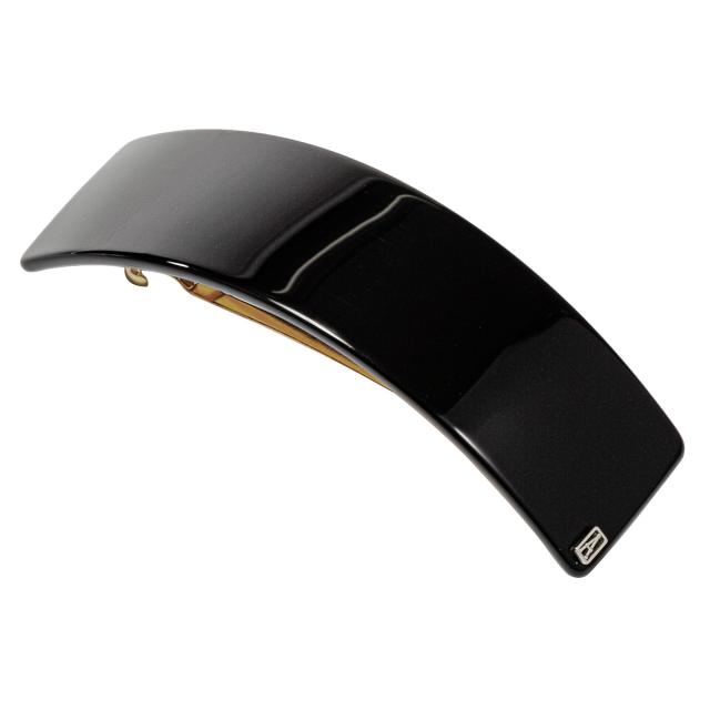 アレクサンドル ドゥ パリ バレッタ AQCH-1743 BLK ARCH アーチ 9.5cm 髪留め レディース ブラック 黒髪どめ 大人かわいい 結婚式 誕生日