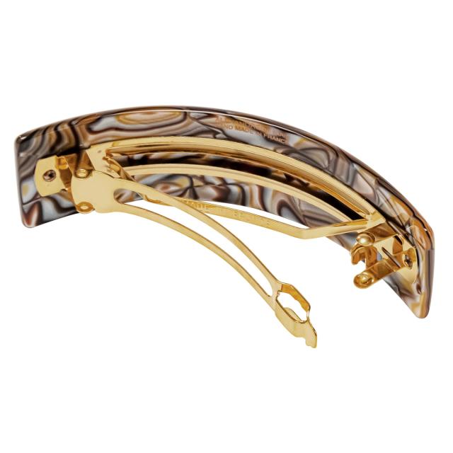 アレクサンドル ドゥ パリ バレッタ AQCH-1743 ONYX ARCH アーチ 9.5cm 髪留め レディース ブ マルチカラー髪どめ 大人かわいい 結婚式