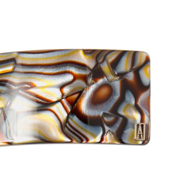 アレクサンドル ドゥ パリ バレッタ AQCH-1743 ONYX ARCH アーチ 9.5cm 髪留め レディース ブ マルチカラー髪どめ 大人かわいい 結婚式