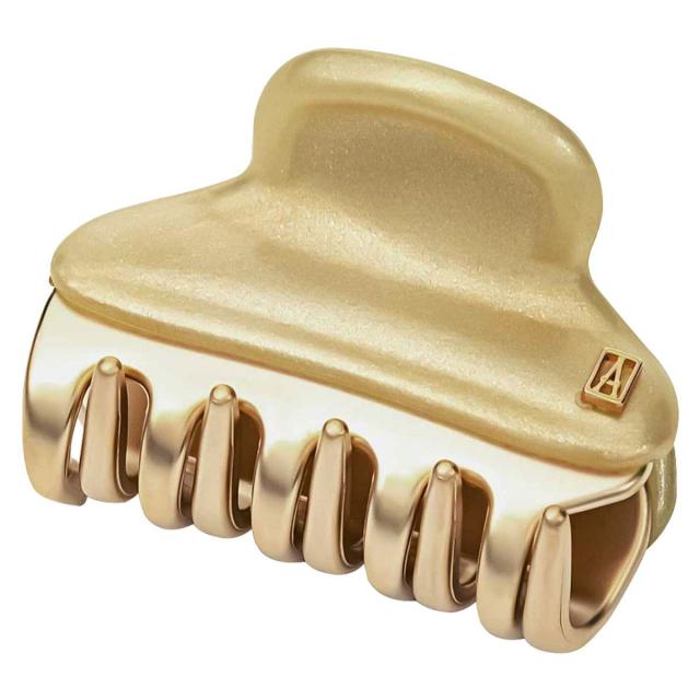 アレクサンドル ドゥ パリ クリップ ICC45-14339-02 PDOX3 PINCE VENDOME ヴァンドーム Sサイズ 髪留め レディース パールゴールド系髪ど