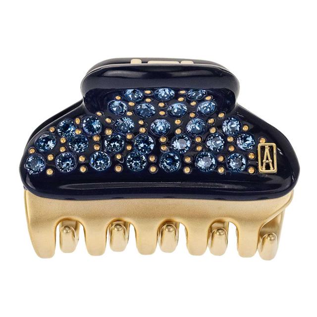 アレクサンドル ドゥ パリ ALEXANDRE DE PARIS クリップ ICC45-14339-04 MARM5 VENDOME Sサイズ スワロフスキークリスタル 髪留め NV髪ど