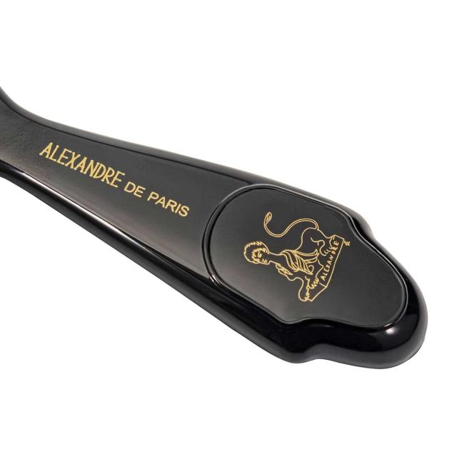 アレクサンドル ドゥ パリ ALEXANDRE DE PARIS ヘアブラシ NBRS-50028 BLKN くし 櫛 レディース ブラック 黒髪にやさしい ヘアブラシ 高_2