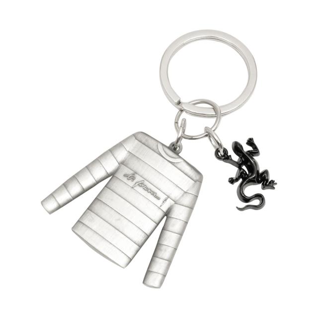 アニエスベー agnes b. キーリング キーホルダー ストライプ ロンT リザード チャーム キーリング ブランド おしゃれ プレゼント 彼氏 彼